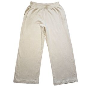Zara Wide Leg Lounge Pants Beige‎ Size M